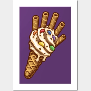 Infinity Ice Cream Posters and Art